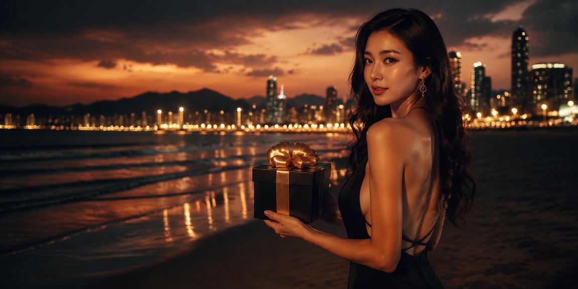 Không khí cá cược sôi động tại bãi biển Đà Nẵng buổi tối
