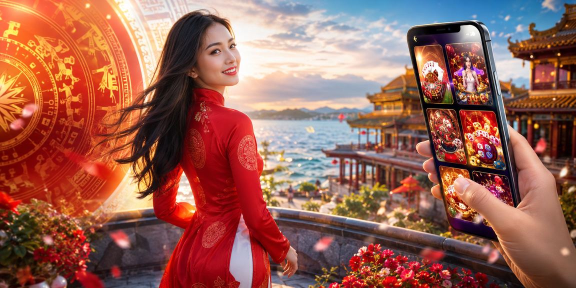 Người dùng tại Huế trải nghiệm casino trực tuyến trên điện thoại với giao diện tiếng Việt