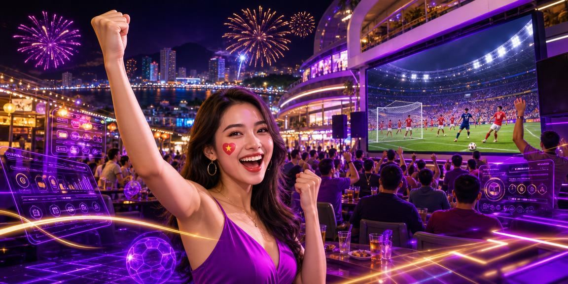 Người chơi tại Nha Trang theo dõi kết quả esports và nhận cashback tại chợ đêm