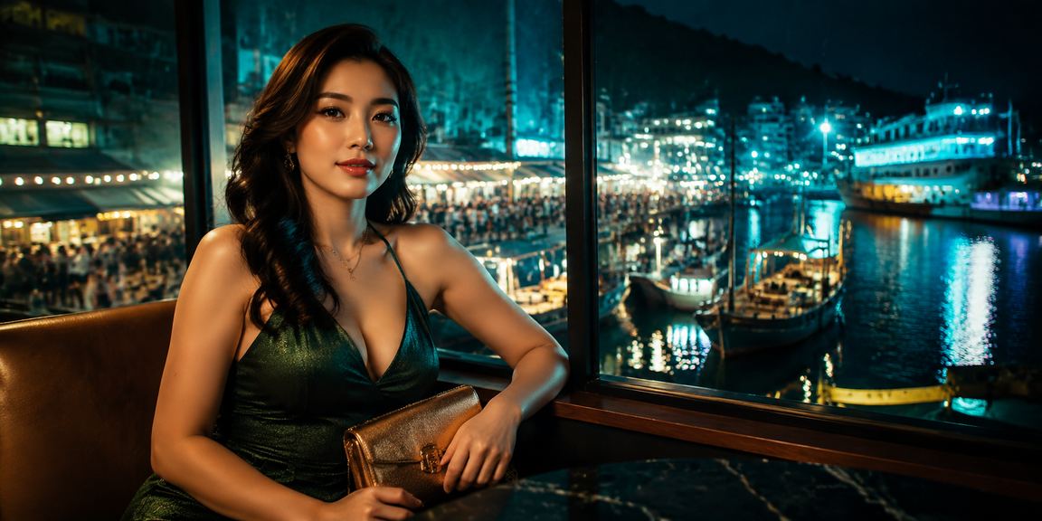 Người chơi tại Phú Quốc thưởng thức live casino và cà phê buổi tối